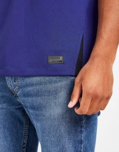 Nike Netherlands 2022 Away Shirt Blå -Herretoj Salg jd 557042 d