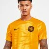 Nike Netherlands 2022 Home Shirt Orange -Herretoj Salg jd 557044 a