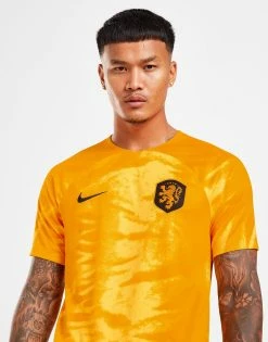 Nike Netherlands 2022 Home Shirt Orange