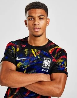 Nike South Korea 2022 Away Shirt Sort -Herretoj Salg jd 557051 d