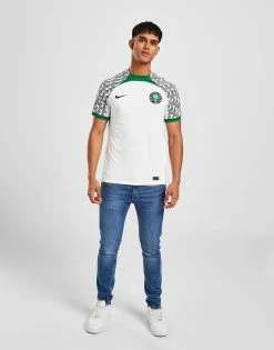Nike Nigeria 2022 Away Shirt Hvid -Herretoj Salg jd 557074 d