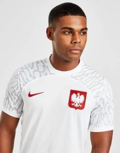 Nike Poland 2022 Home Shirt Hvid -Herretoj Salg jd 557084 c