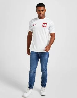 Nike Poland 2022 Home Shirt Hvid -Herretoj Salg jd 557084 d