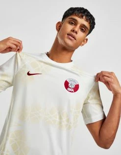 Nike Qatar 2022 Away Shirt Hvid