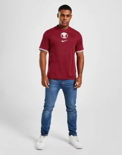 Nike Qatar 2022 Home Shirt Rød -Herretoj Salg jd 557088 e