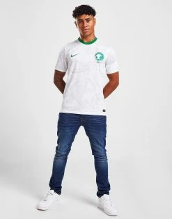 Nike Saudi Arabia 2022 Home Shirt Hvid -Herretoj Salg jd 557092 d