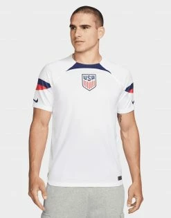 Nike USA 2022 Home Shirt Hvid