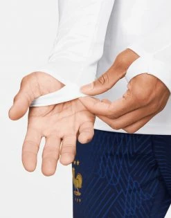 Nike France Strike Drill Top Hvid -Herretoj Salg jd 557235 e