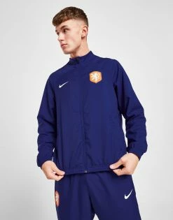 Nike Netherlands Strike Woven Tracksuit Blå -Herretoj Salg jd 557460 b