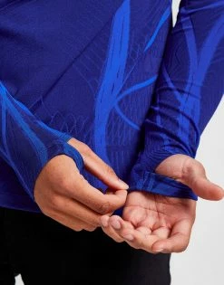 Nike Netherlands Dri-FIT ADV Drill Top Blå -Herretoj Salg jd 557465 d