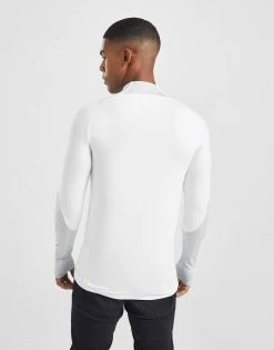 Nike Poland Strike Drill 1/4 Zip Top Hvid -Herretoj Salg jd 557522 d