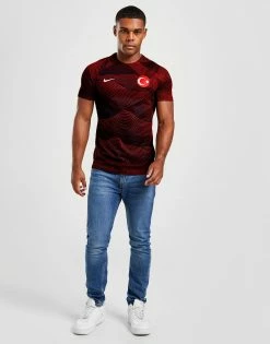 Nike Turkey 2022 Pre Match Shirt Rød -Herretoj Salg jd 557524 d