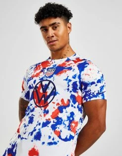 Nike USA Pre Match Shirt Hvid