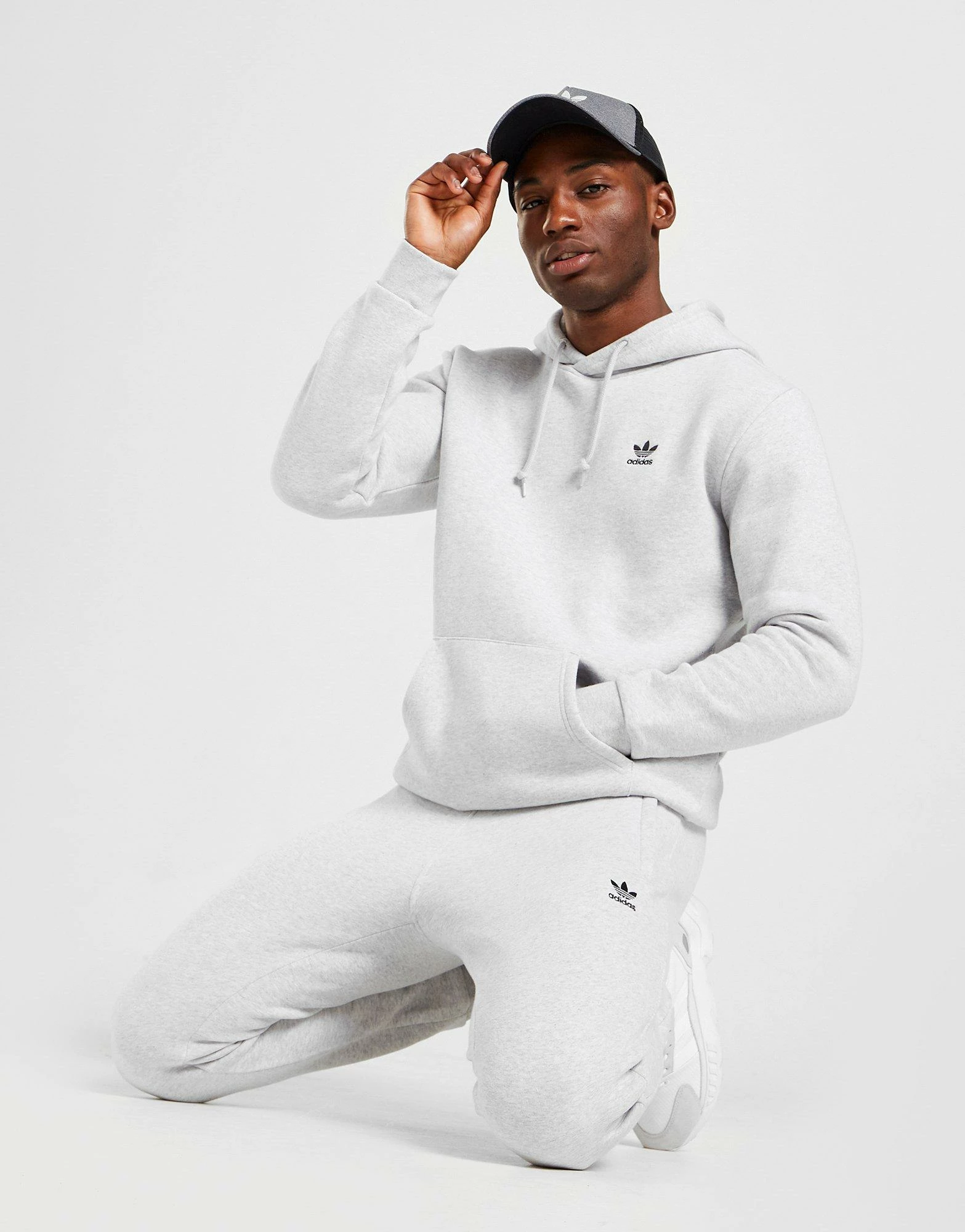 Adidas Originals Hættetrøje Herre Grå 6 Adidas Originals Hættetrøje Herre Grå - Billede 4