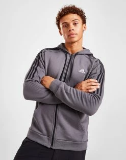 Adidas Energize Full Zip Hættetrøje Herre Grå