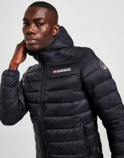 Napapijri Aka Baffle Jacket Sort -Herretoj Salg jd 558761 d
