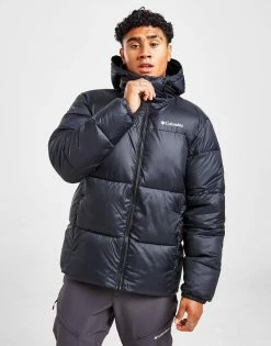 Columbia Puffect Hooded Jacket Sort -Herretoj Salg jd 559784 b