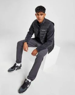 Columbia Lake 22 Down Gilet Sort -Herretoj Salg jd 559789 d