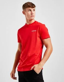 McKenzie T Ess Olv/wht/red$# Rød -Herretoj Salg jd 560444 c