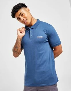 McKenzie Essential Logo Polo Shirt Blå