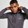 McKenzie Essential Zip Through Hoodie Grå 2 McKenzie Essential Zip Through Hoodie Grå -Herretoj Salg jd 560807 a