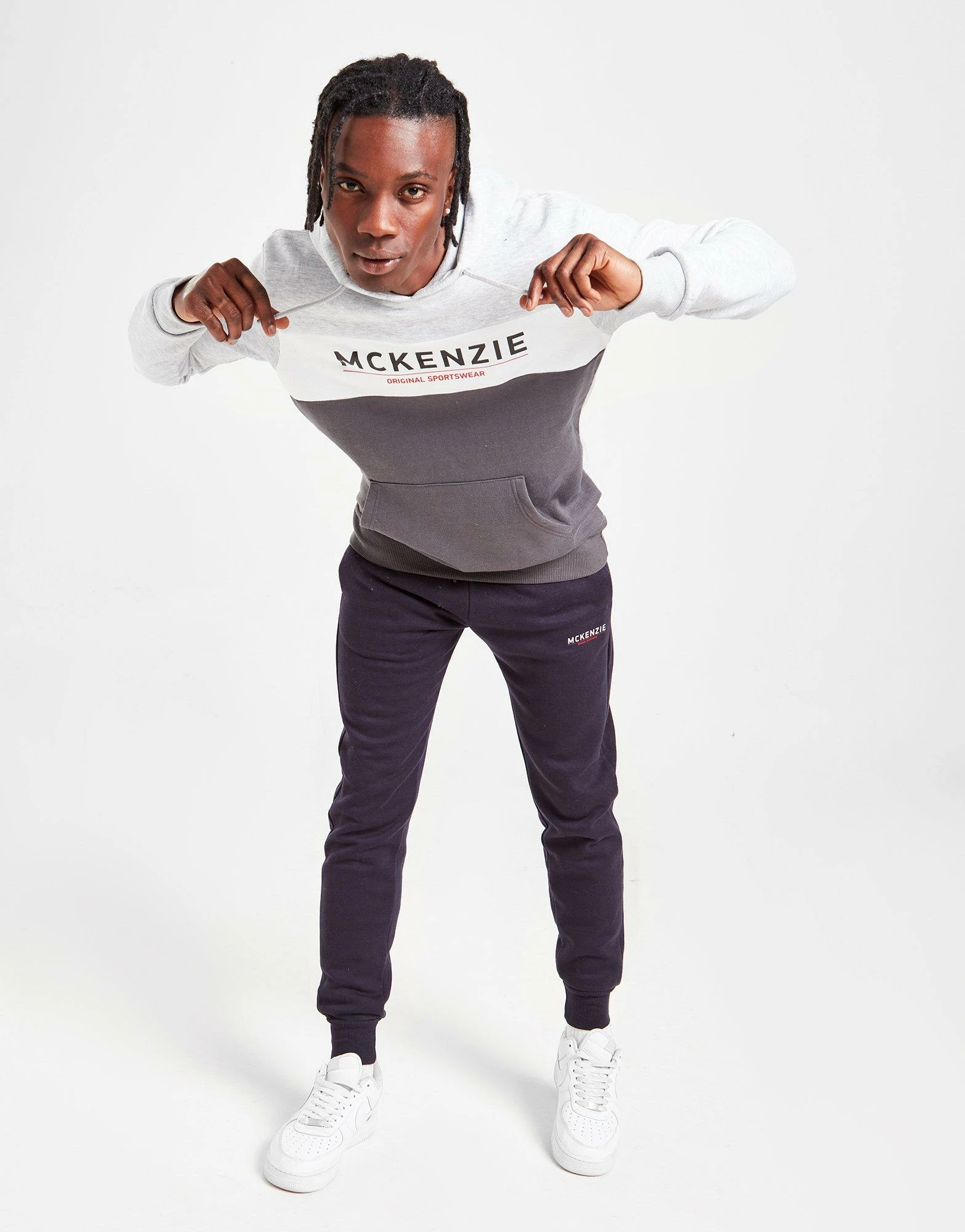 McKenzie Joker Hoodie 2 Grå 5 McKenzie Joker Hoodie 2 Grå - Billede 3