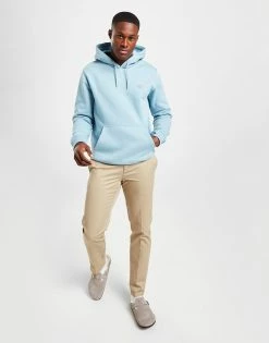 Dickies Oakport Small Logo Hoodie Blå -Herretoj Salg jd 560998 e