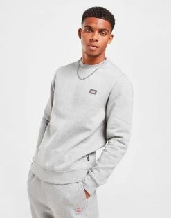 Dickies Oakport Sweatshirt Grå -Herretoj Salg jd 561116 c