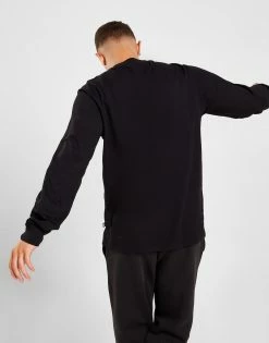 Dickies Mapleton Long Sleeve T-Shirt Sort -Herretoj Salg jd 561138 c