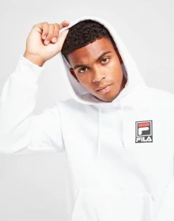 Fila Kelby Hoodie Hvid 9 Fila Kelby Hoodie Hvid -Herretoj Salg jd 561437 c