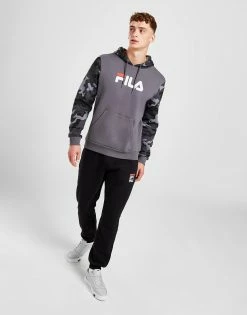 Fila Lincoln Hoodie Grå -Herretoj Salg jd 561450 e
