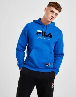 Fila Mason Hoodie Blå -Herretoj Salg jd 561452 c