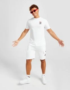 Fila Hamilton T-Shirt Hvid -Herretoj Salg jd 561456 d