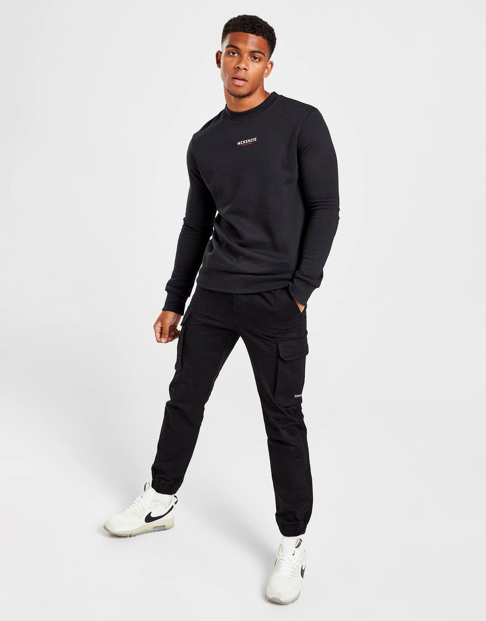 McKenzie Essential Crew Sweatshirt 2 Sort 6 McKenzie Essential Crew Sweatshirt 2 Sort - Billede 4