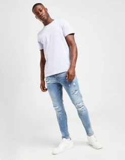 VALERE Marmo Rip Jeans Blå