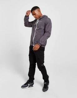 McKenzie Essential Full Zip Windbreaker Jakke Herre Grå -Herretoj Salg jd 561795 d