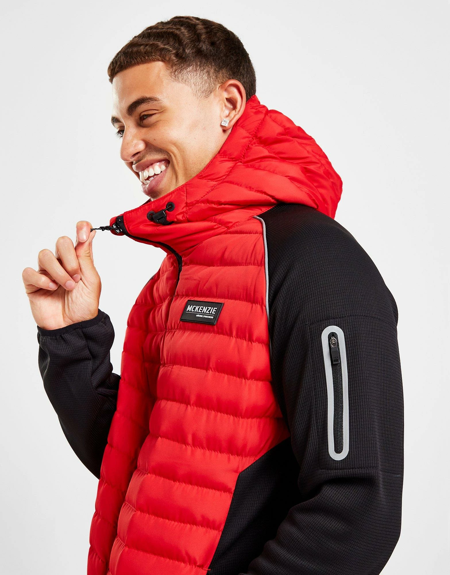 McKenzie Alameda Hybrid Jakke Herre Rød 3 McKenzie Alameda Hybrid Jakke Herre Rød