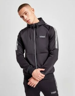 McKenzie Dempsey Full Zip Hoodie Sort -Herretoj Salg jd 561913 c