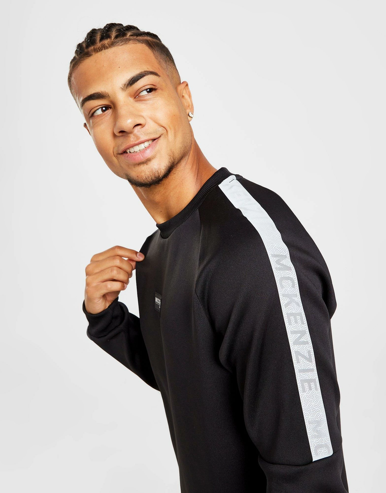 McKenzie Dempsey Crew Sweatshirt Sort 6 McKenzie Dempsey Crew Sweatshirt Sort - Billede 4