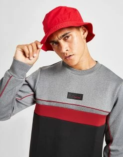 McKenzie Haste Crew Tracksuit Sort -Herretoj Salg jd 561985 e