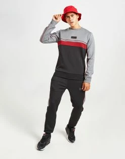 McKenzie Haste Crew Tracksuit Sort -Herretoj Salg jd 561985 g