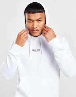 McKenzie Essential Poly Overhead Hoodie Hvid -Herretoj Salg jd 562001 d