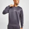 McKenzie Essential Poly Crew Sweatshirt Herre Grå -Herretoj Salg jd 562013 a