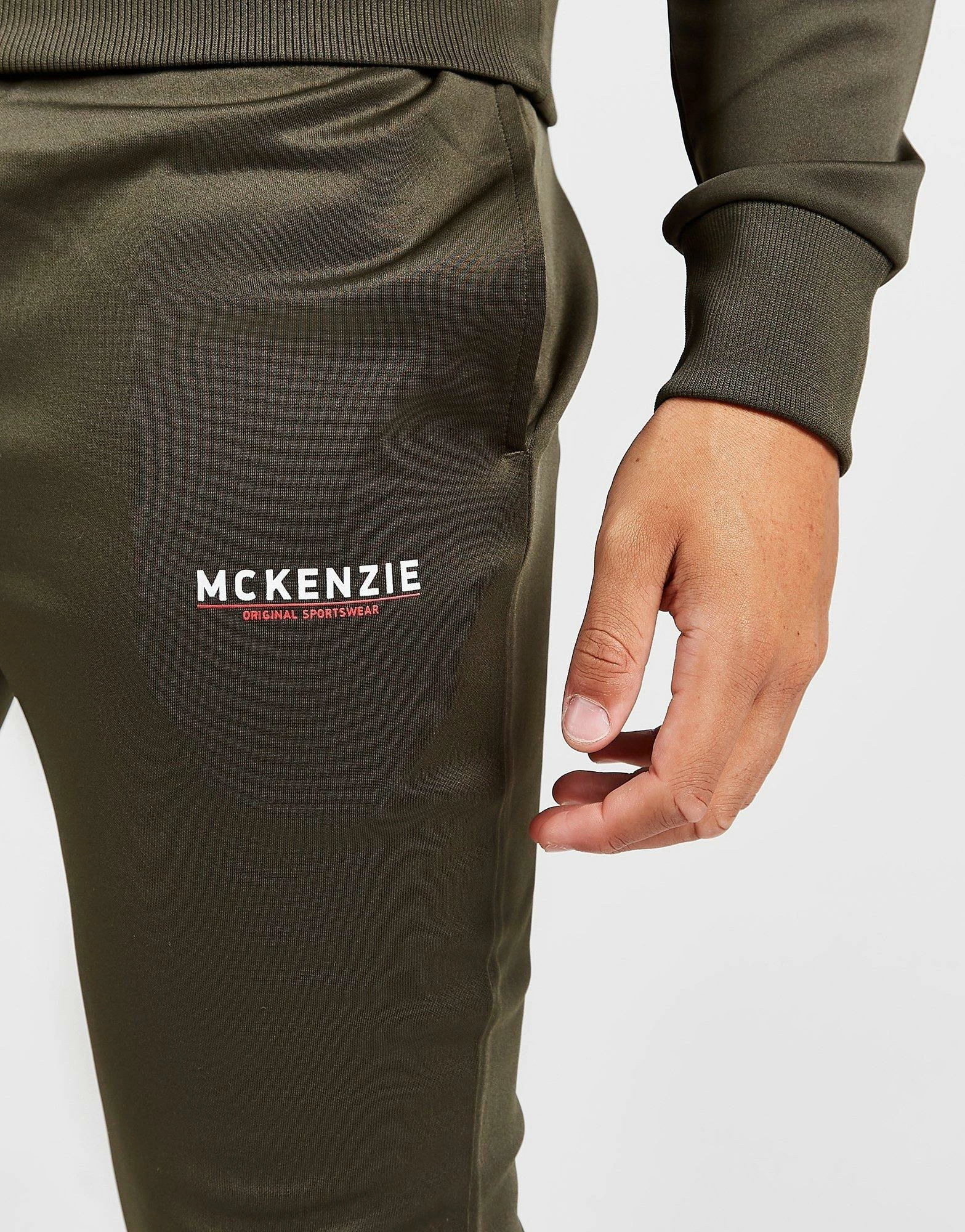 McKenzie Essential Poly Overhead Hooded Tracksuit Grøn 7 McKenzie Essential Poly Overhead Hooded Tracksuit Grøn - Billede 5