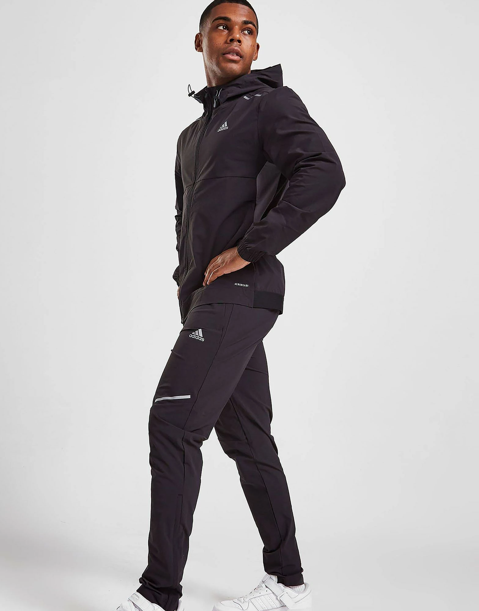 Adidas Tech Woven Track Pants Sort 3 Adidas Tech Woven Track Pants Sort