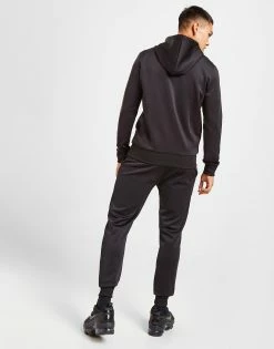 McKenzie Essential Poly Overhead Hooded Tracksuit Sort -Herretoj Salg jd 562091 f