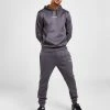 McKenzie Essential Poly Overhead Hooded Tracksuit Grå -Herretoj Salg jd 562093 a