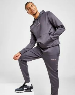 McKenzie Essential Poly Overhead Hooded Tracksuit Grå -Herretoj Salg jd 562093 f