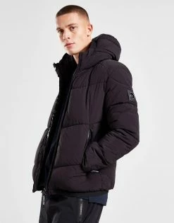 Marshall Artist Transalpino Bubble Jacket Sort