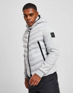 Marshall Artist Takeda Shell Hybrid Jacket Grå -Herretoj Salg jd 562190 c